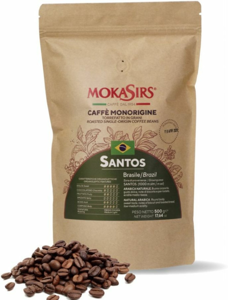 Coffee * | Mokasirs Brazil Santos 500 G