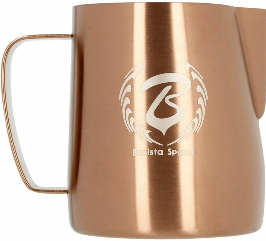 Barista And Coffee Accessories * | Barista Space Milk Pitcher, Copper