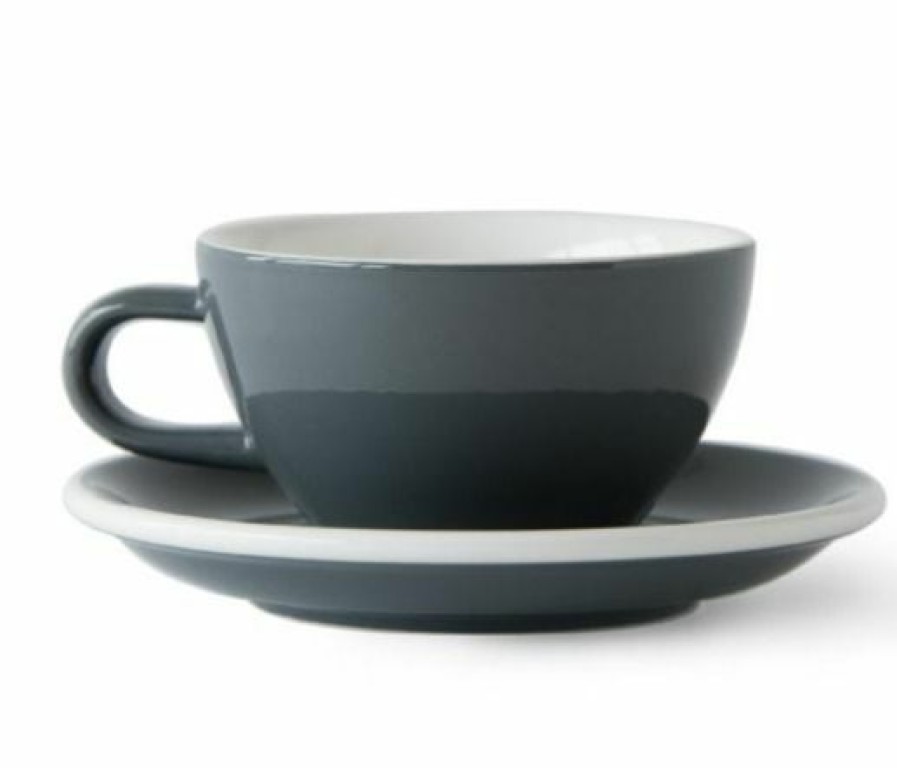 Cups, Mugs And Flasks * | Acme Medium Cappuccino Cup 190 Ml + Saucer 14 Cm