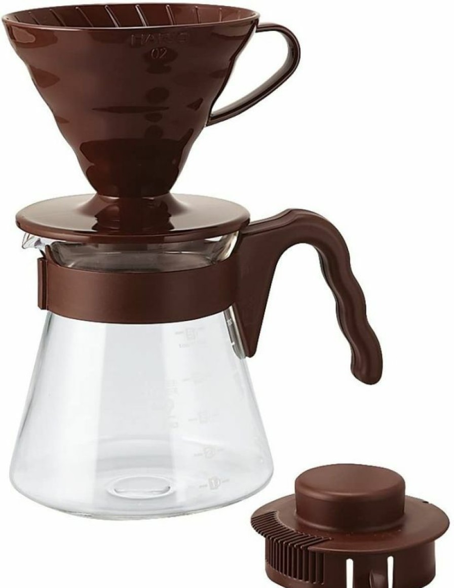 Manual Coffee Brewing Equipment * | Hario Pour Over Kit V60-02, 700 Ml