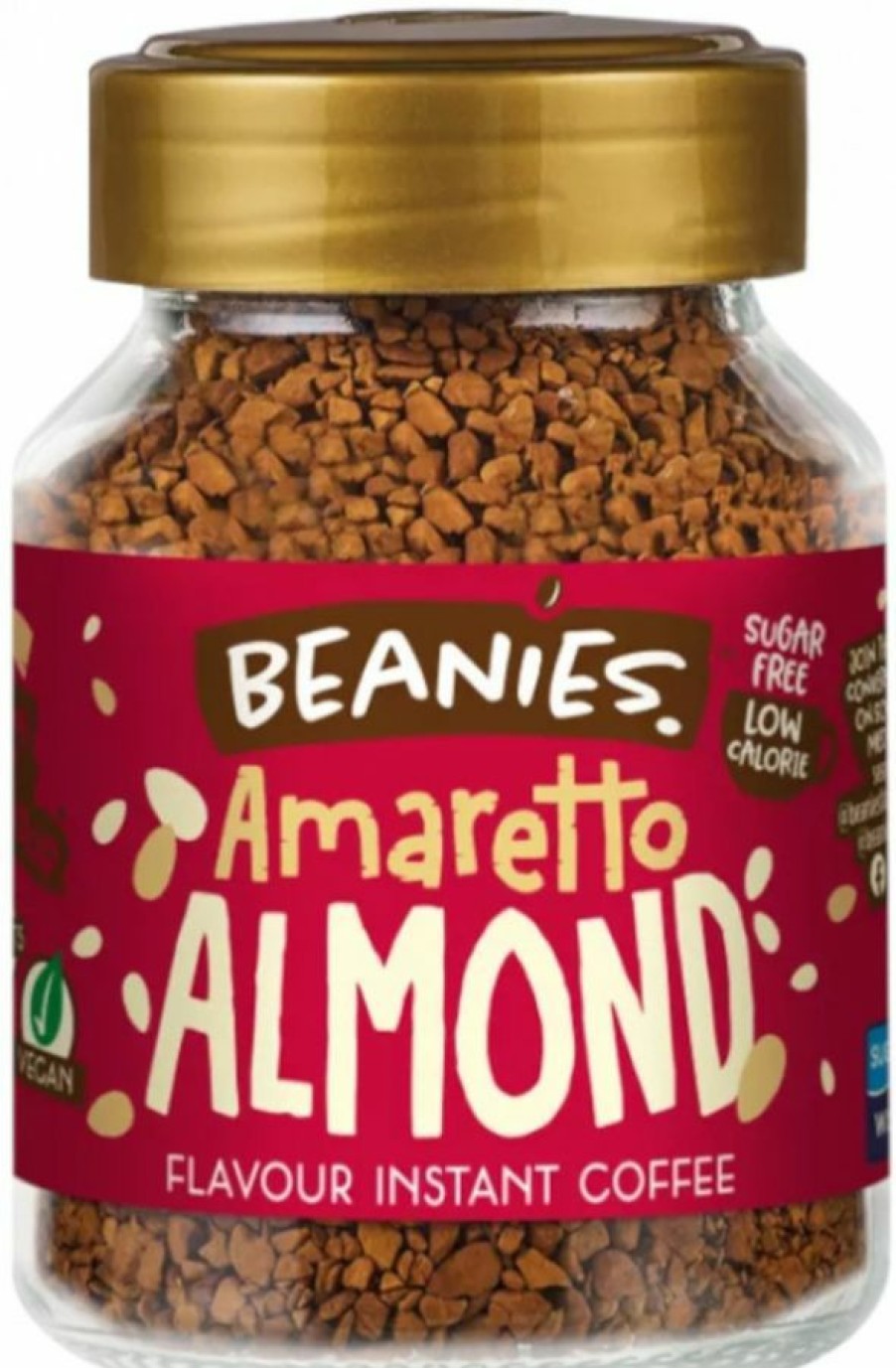 Coffee * | Beanies Amaretto Almond Flavoured Instant Coffee 50 G