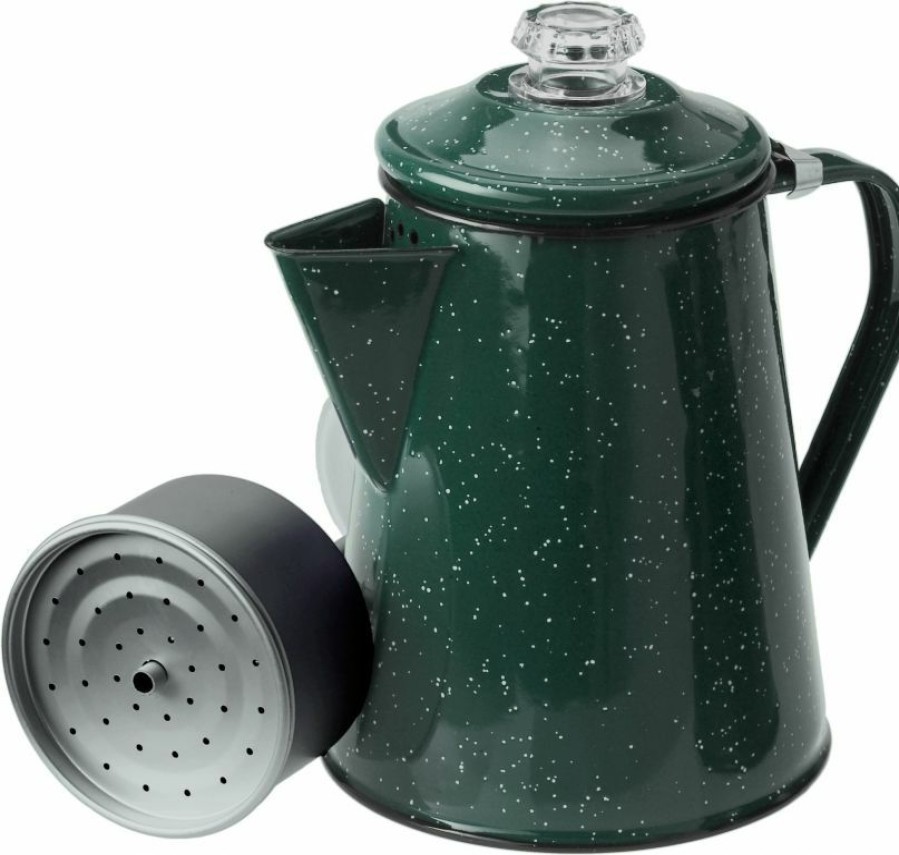 Manual Coffee Brewing Equipment * | Gsi Outdoors Enamel Percolator 8 Cup