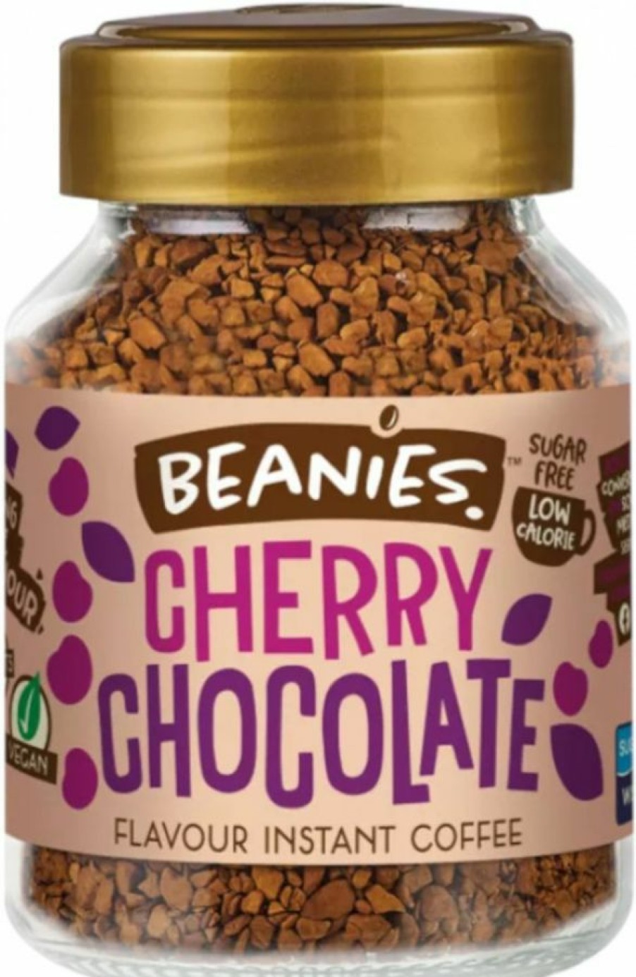 Coffee * | Beanies Cherry Chocolate Flavoured Instant Coffee 50 G