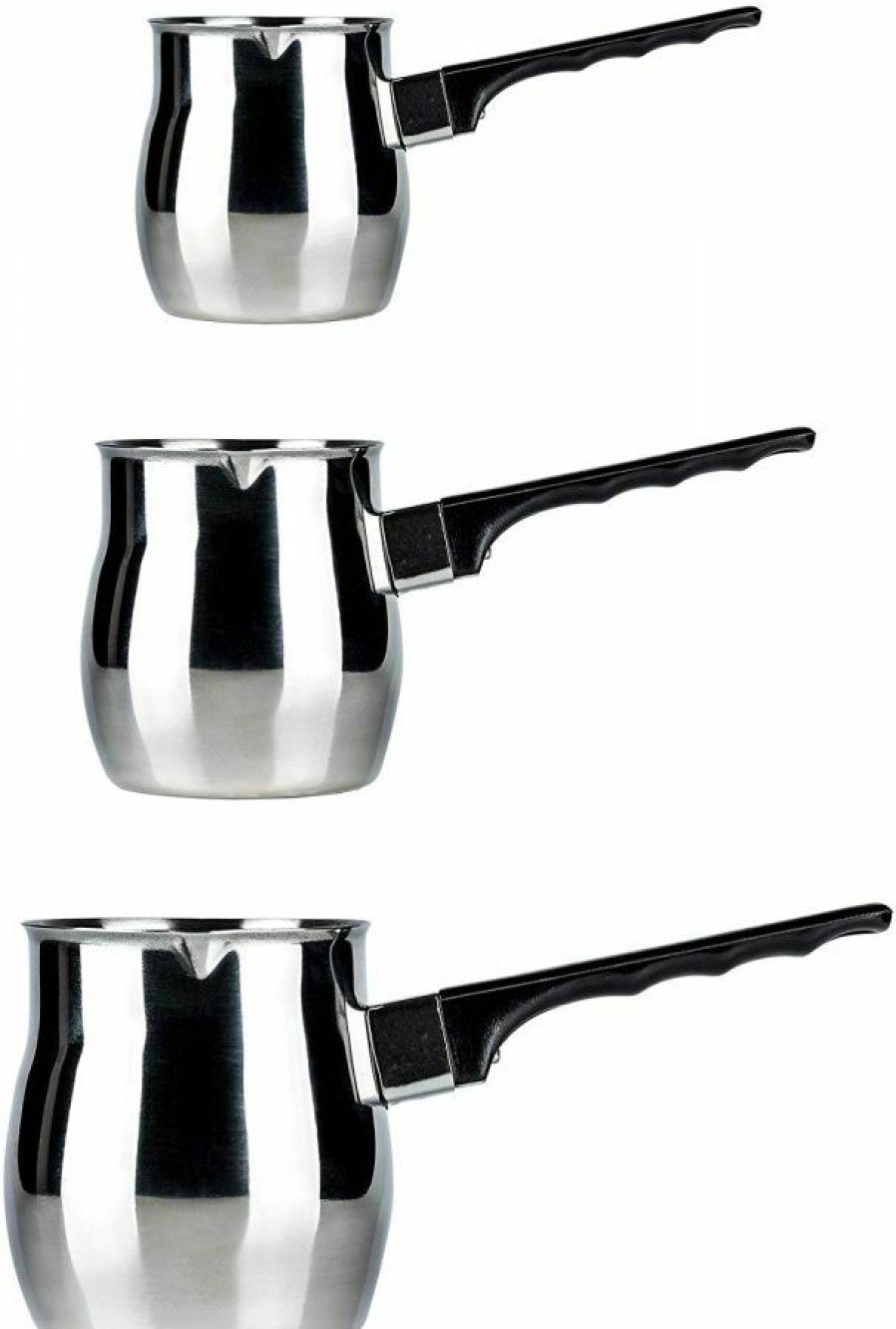 Manual Coffee Brewing Equipment * | Ilsa Ibrik Turkish Coffee Pot, Steel