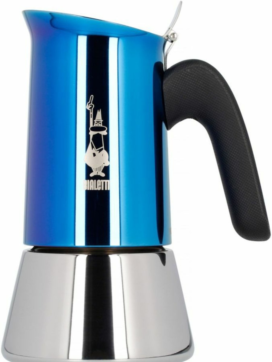 Manual Coffee Brewing Equipment * | Bialetti Venus Stovetop Espresso Maker, Blue