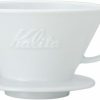 Manual Coffee Brewing Equipment * | Kalita Wave #185 Ceramic Dripper, White