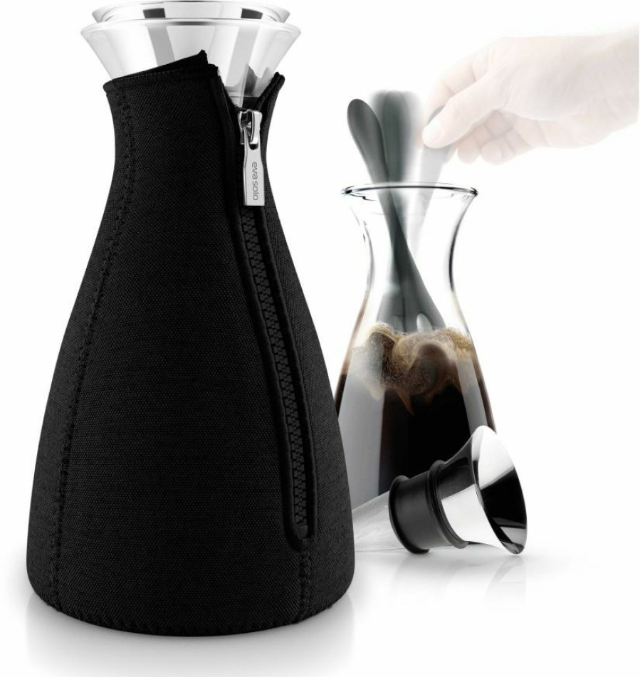 Manual Coffee Brewing Equipment * | Eva Solo Cafe Solo 1,0 L Coffee Maker Black Woven