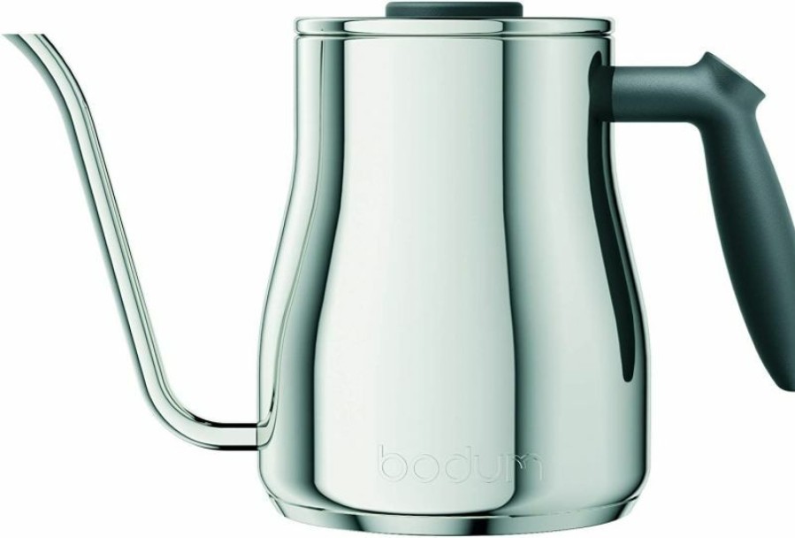 Manual Coffee Brewing Equipment * | Bodum Bistro Gooseneck Water Kettle 1 L