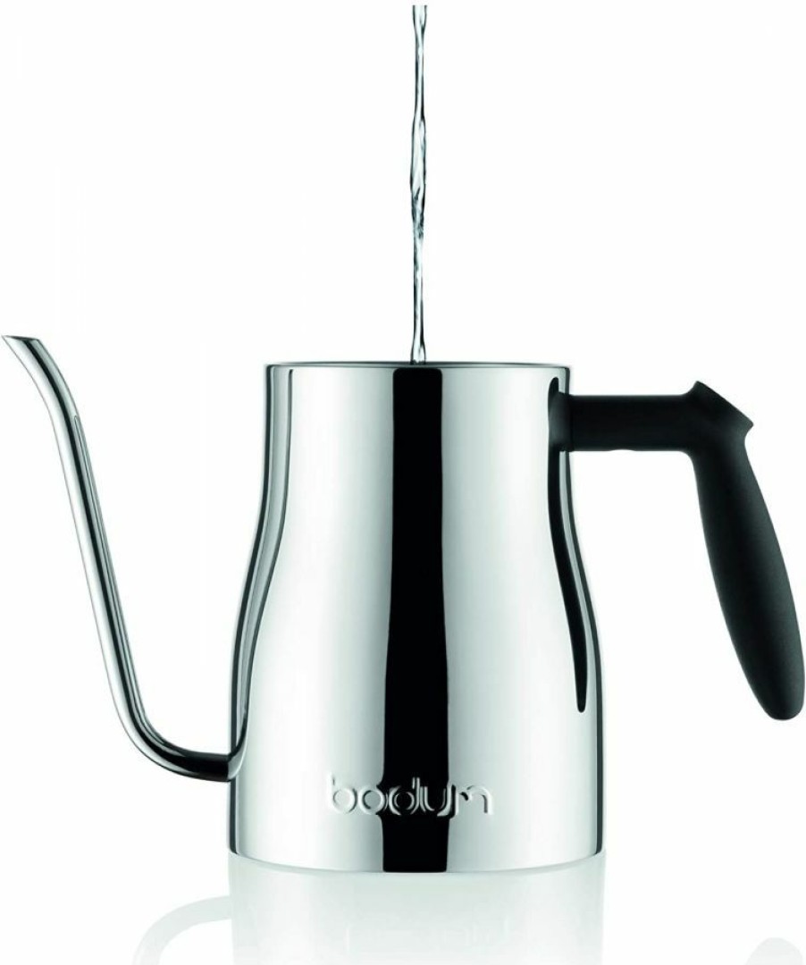 Manual Coffee Brewing Equipment * | Bodum Bistro Gooseneck Water Kettle 1 L