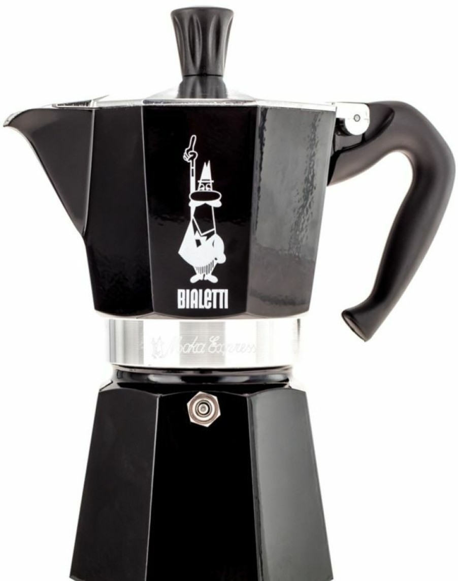 Manual Coffee Brewing Equipment * | Bialetti Moka Express Stovetop Espresso Maker, Black