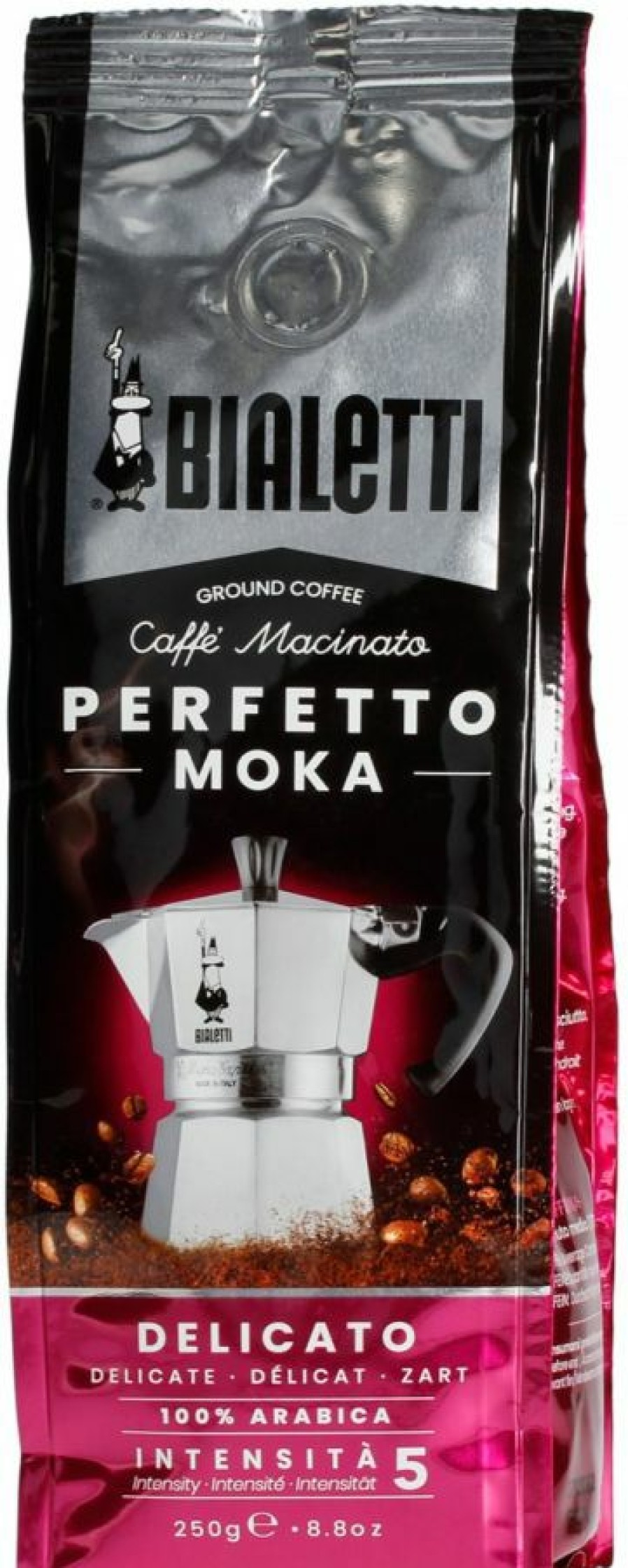 Coffee * | Bialetti Perfetto Moka Delicato Ground Coffee 250 G