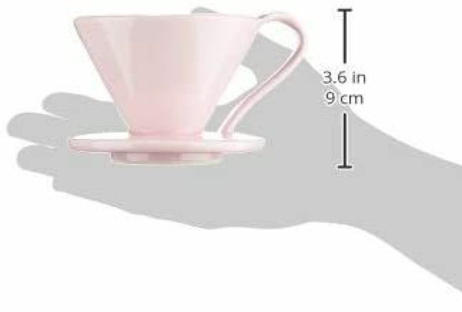 Manual Coffee Brewing Equipment * | Cafec Arita Ware Flower Dripper 1 Cup