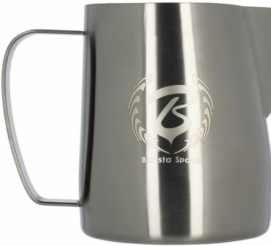 Barista And Coffee Accessories * | Barista Space Milk Pitcher, Dark Grey