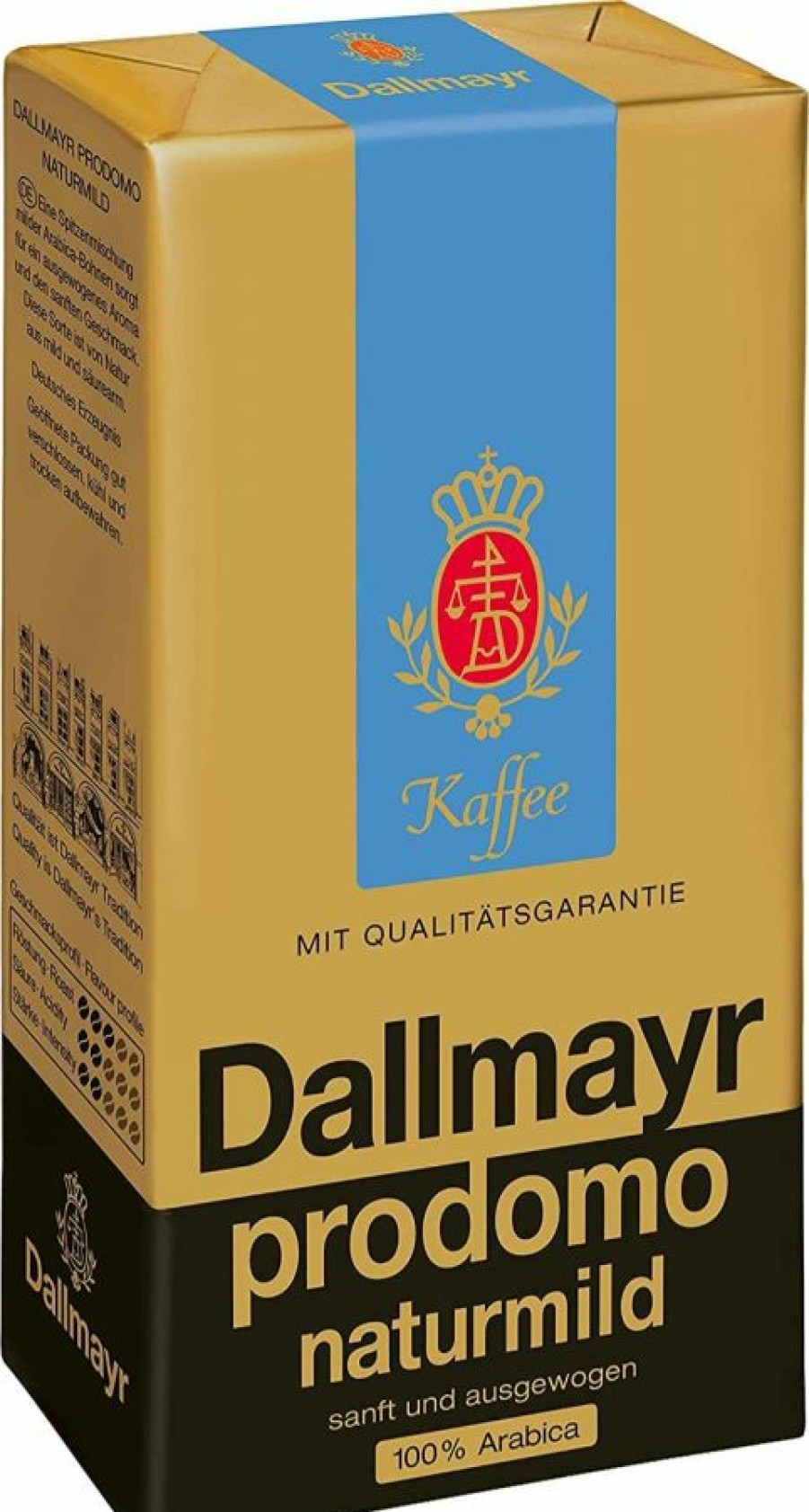 Coffee * | Dallmayr Prodomo Naturmild 500 G Ground Coffee