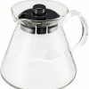 Manual Coffee Brewing Equipment * | Kalita Glass Server G With Glass Handle