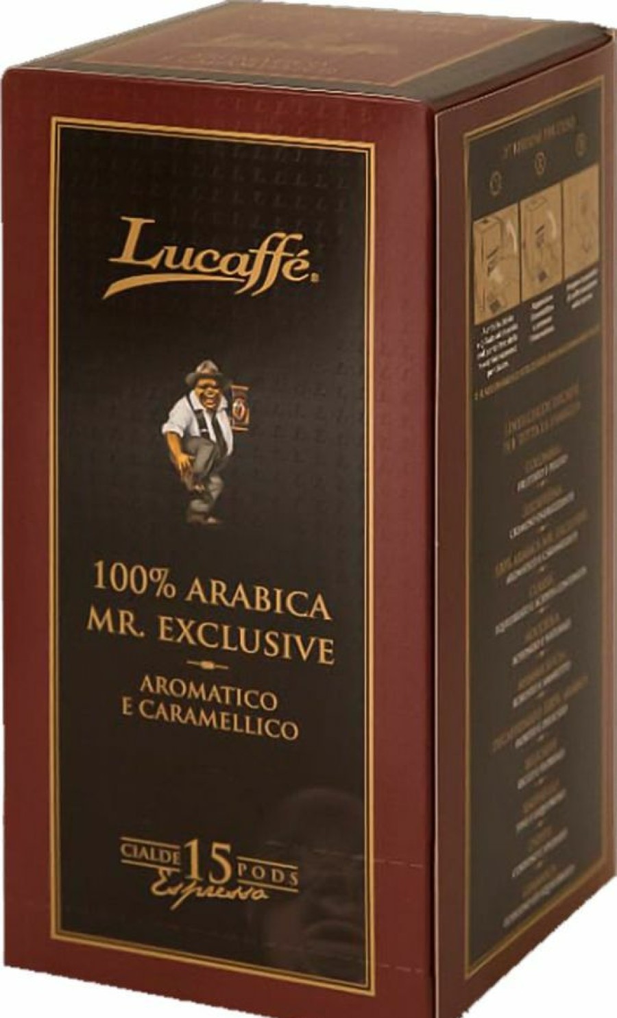 Coffee * | Lucaffe 100 % Arabica Mr Exclusive Ese Espresso Pods