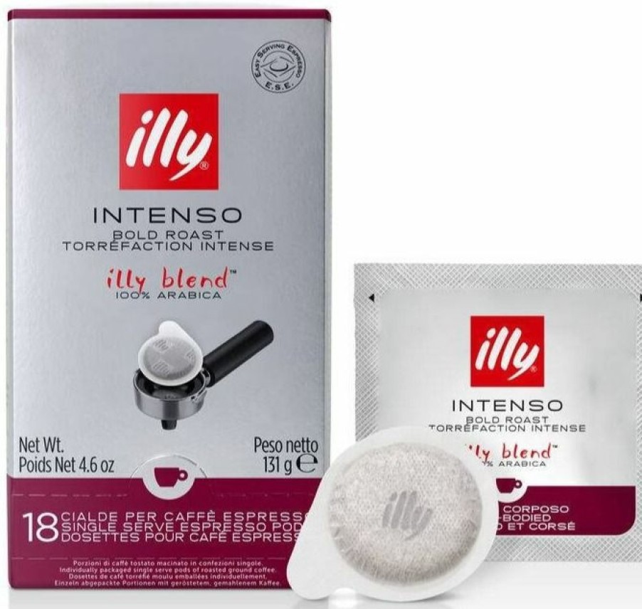 Coffee * | Illy Intenso Ese Espresso Pods 18 Pcs