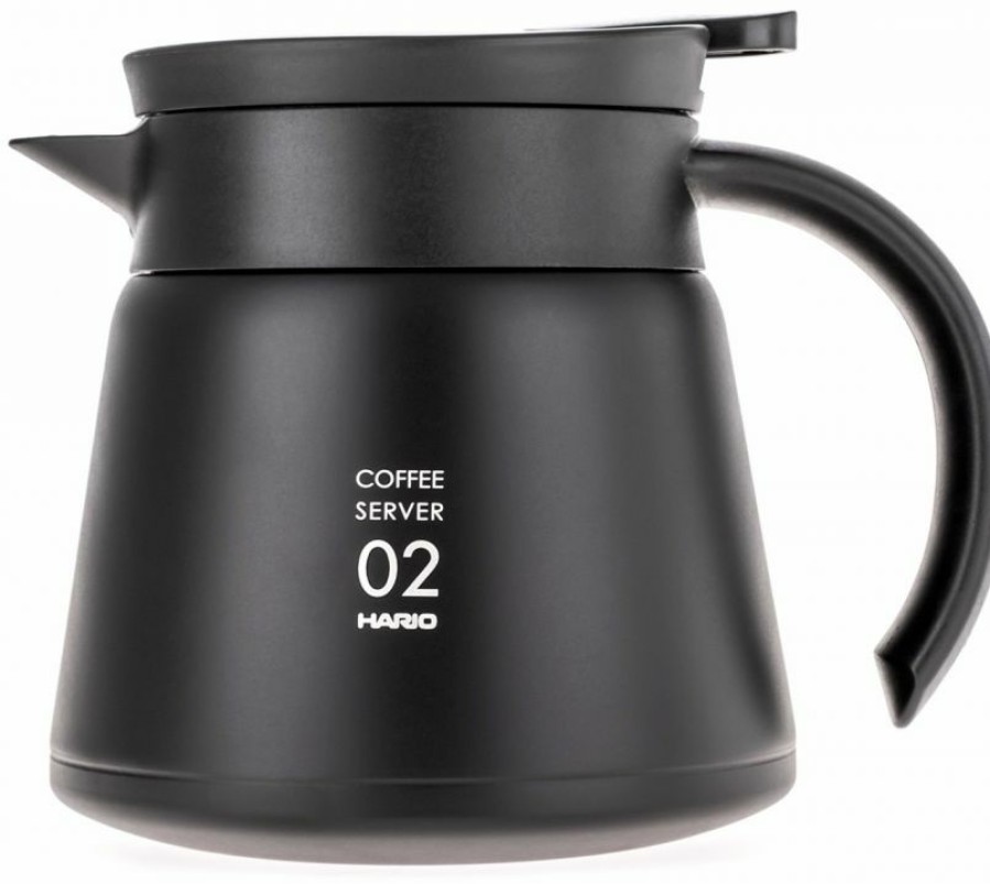 Barista And Coffee Accessories * | Hario V60 02 Insulated Stainless Steel Server 600 Ml