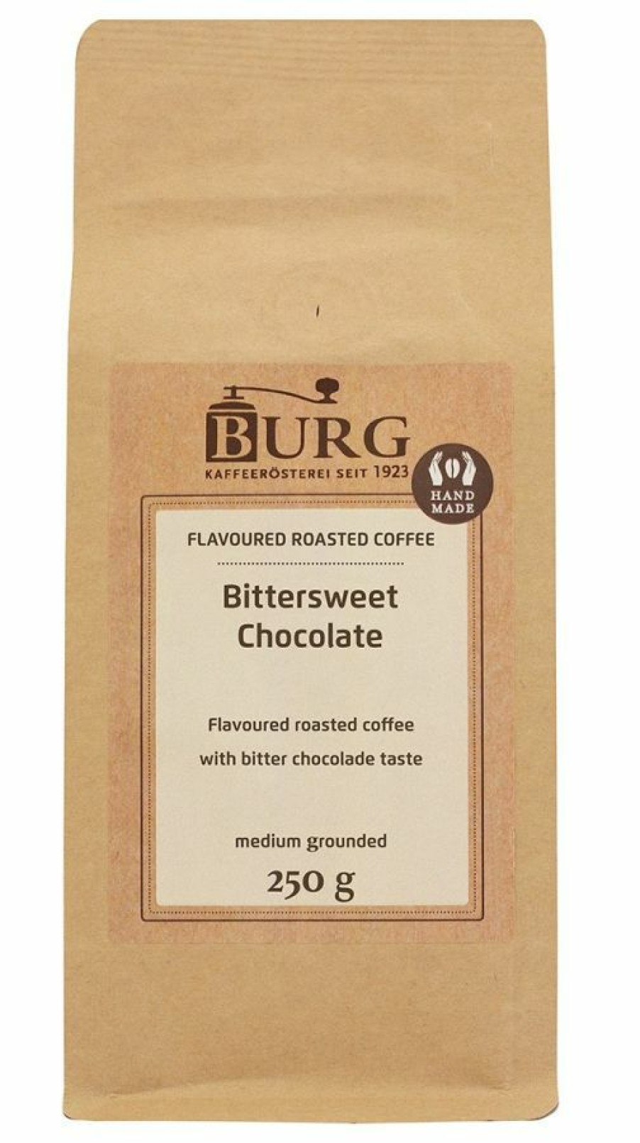 Coffee * | Burg Bittersweet Chocolate Flavoured Coffee, 250 G Ground