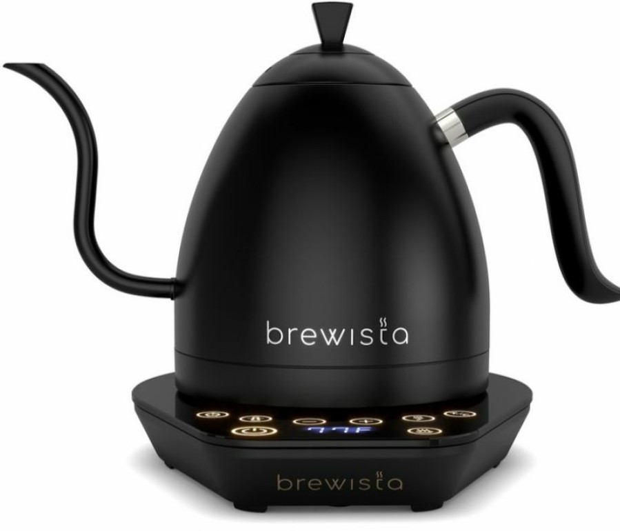 Barista And Coffee Accessories * | Brewista Artisan Gooseneck Variable Temperature Kettle 1 L