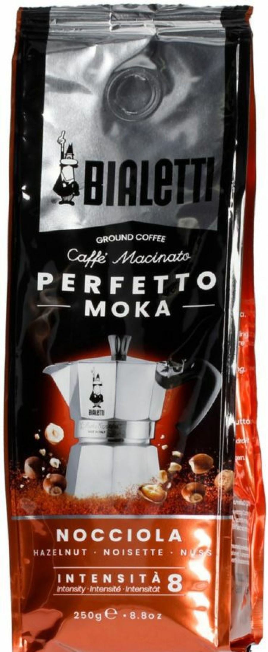 Coffee * | Bialetti Perfetto Moka Nocciola Ground Coffee 250 G