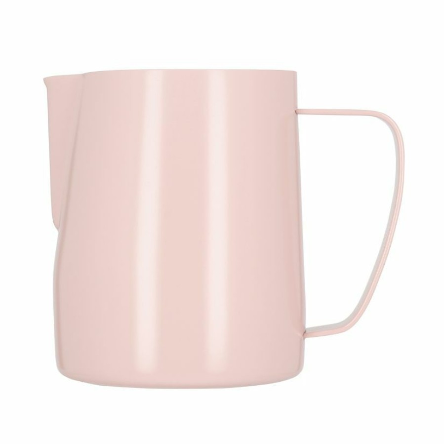 Barista And Coffee Accessories * | Barista Space Milk Jug, Teflon Pink