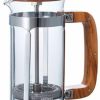 Manual Coffee Brewing Equipment * | Hario Cafe Press Olive Wood French Press