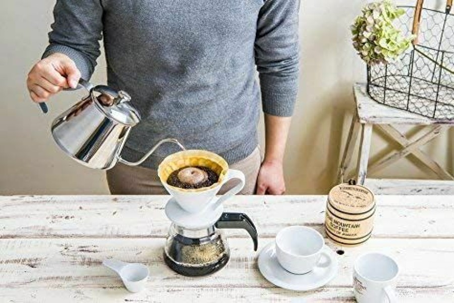 Manual Coffee Brewing Equipment * | Cafec Arita Ware Flower Dripper 4 Cup