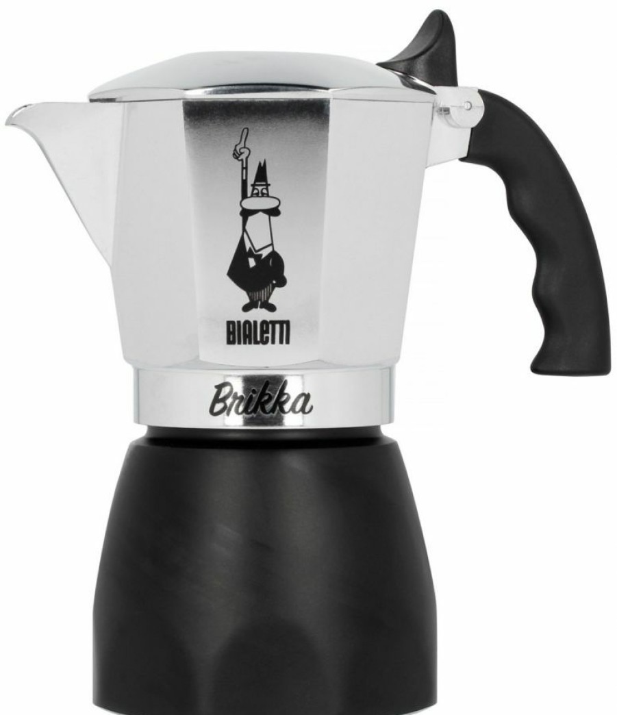 Manual Coffee Brewing Equipment * | Bialetti Brikka Restyling Stovetop Espresso Coffee Maker