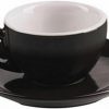 Cups, Mugs And Flasks * | Ipa Industria Porcellane Ipa Milano Espresso Cup 60 Ml, Black & White