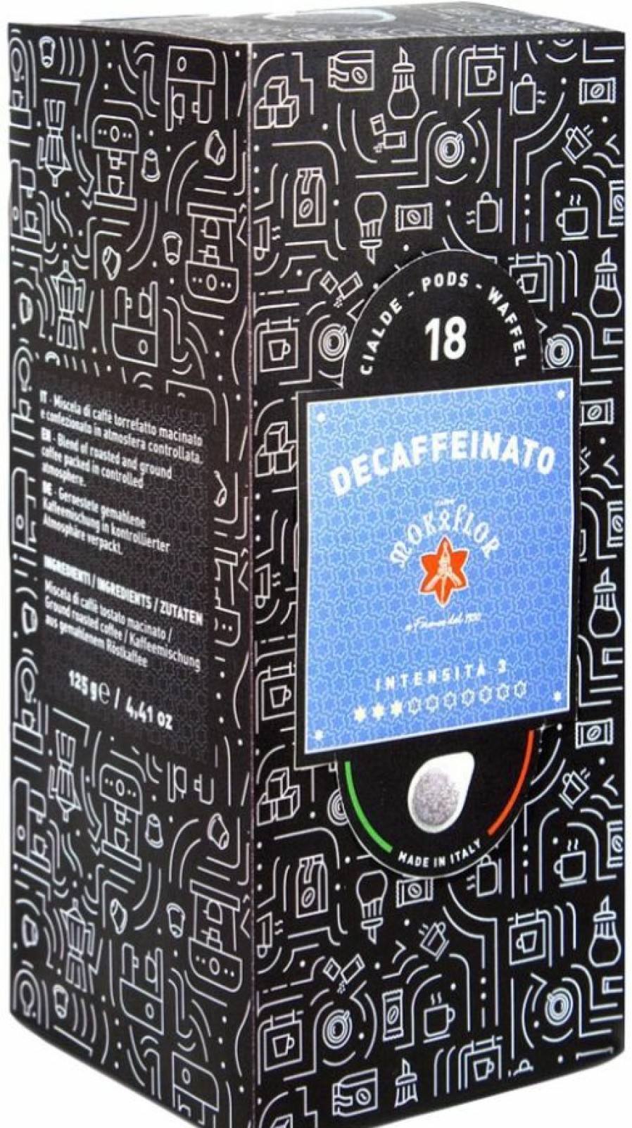 Coffee * | Mokaflor Decaffeinato E.S.E. Espresso Pods 18 Pcs