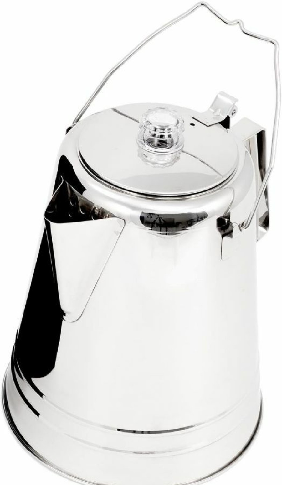 Manual Coffee Brewing Equipment * | Gsi Outdoors Glacier Stainless Coffee Percolator