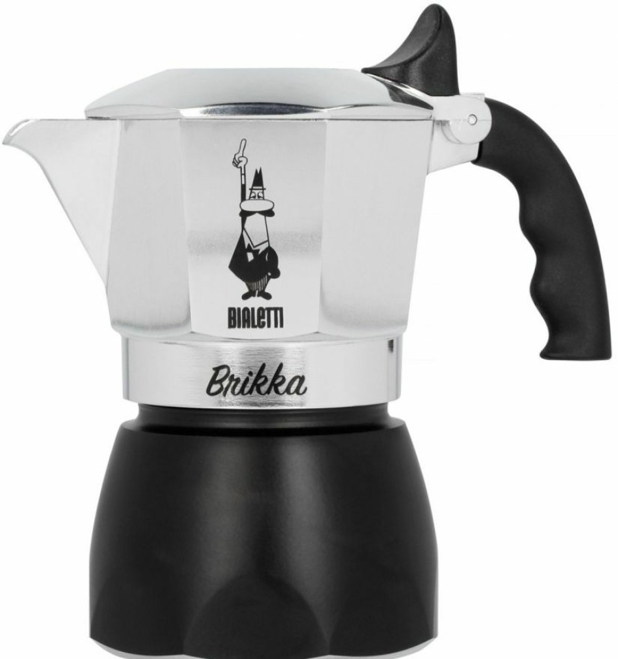 Manual Coffee Brewing Equipment * | Bialetti Brikka Restyling Stovetop Espresso Coffee Maker