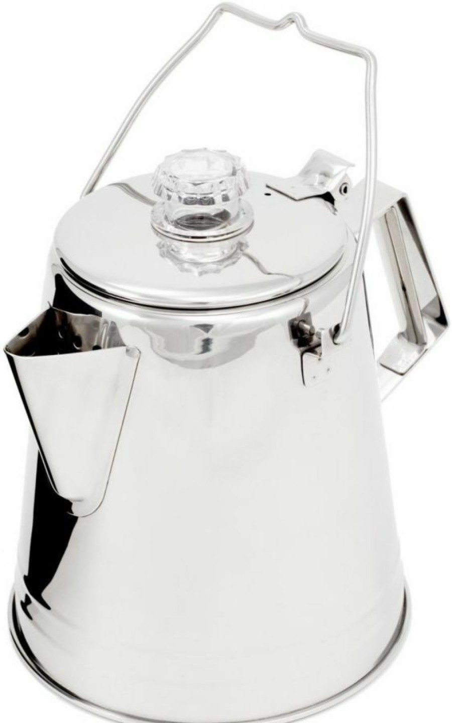 Manual Coffee Brewing Equipment * | Gsi Outdoors Glacier Stainless Coffee Percolator