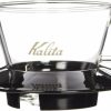 Manual Coffee Brewing Equipment * | Kalita Wave #155 Glass Dripper