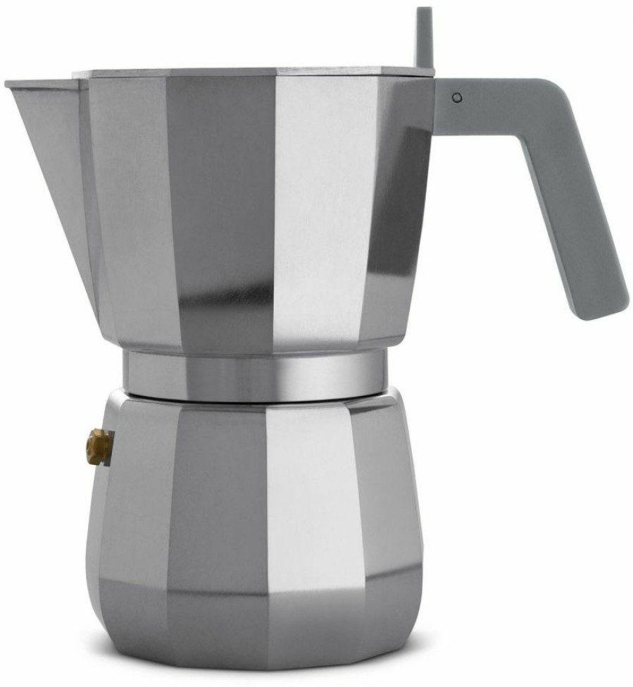 Manual Coffee Brewing Equipment * | Alessi Dc06 Moka Espresso Coffee Maker