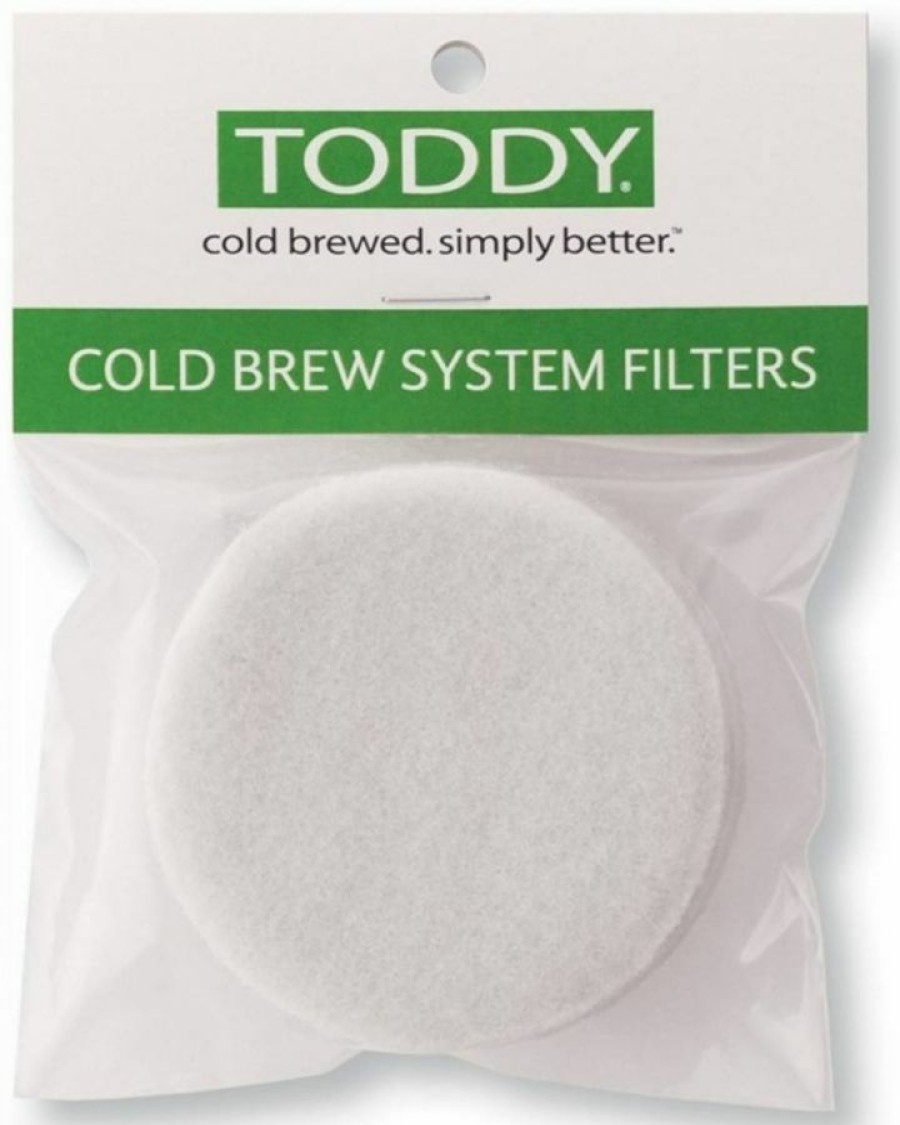 Manual Coffee Brewing Equipment * | Toddy Cold Brew System Felt Filter 2-Pack