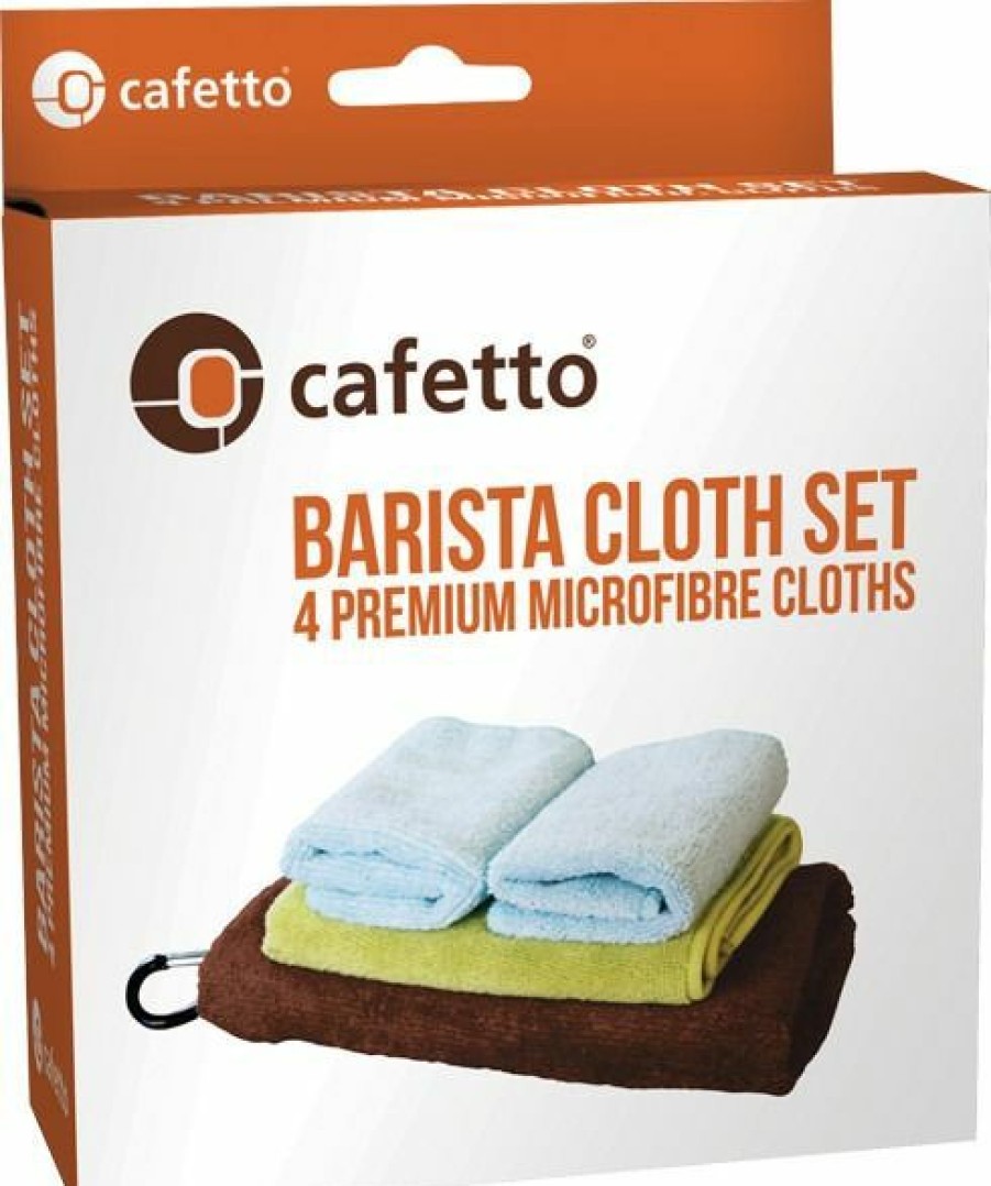 Barista And Coffee Accessories * | Cafetto Barista Cloth Set 4 Cloths