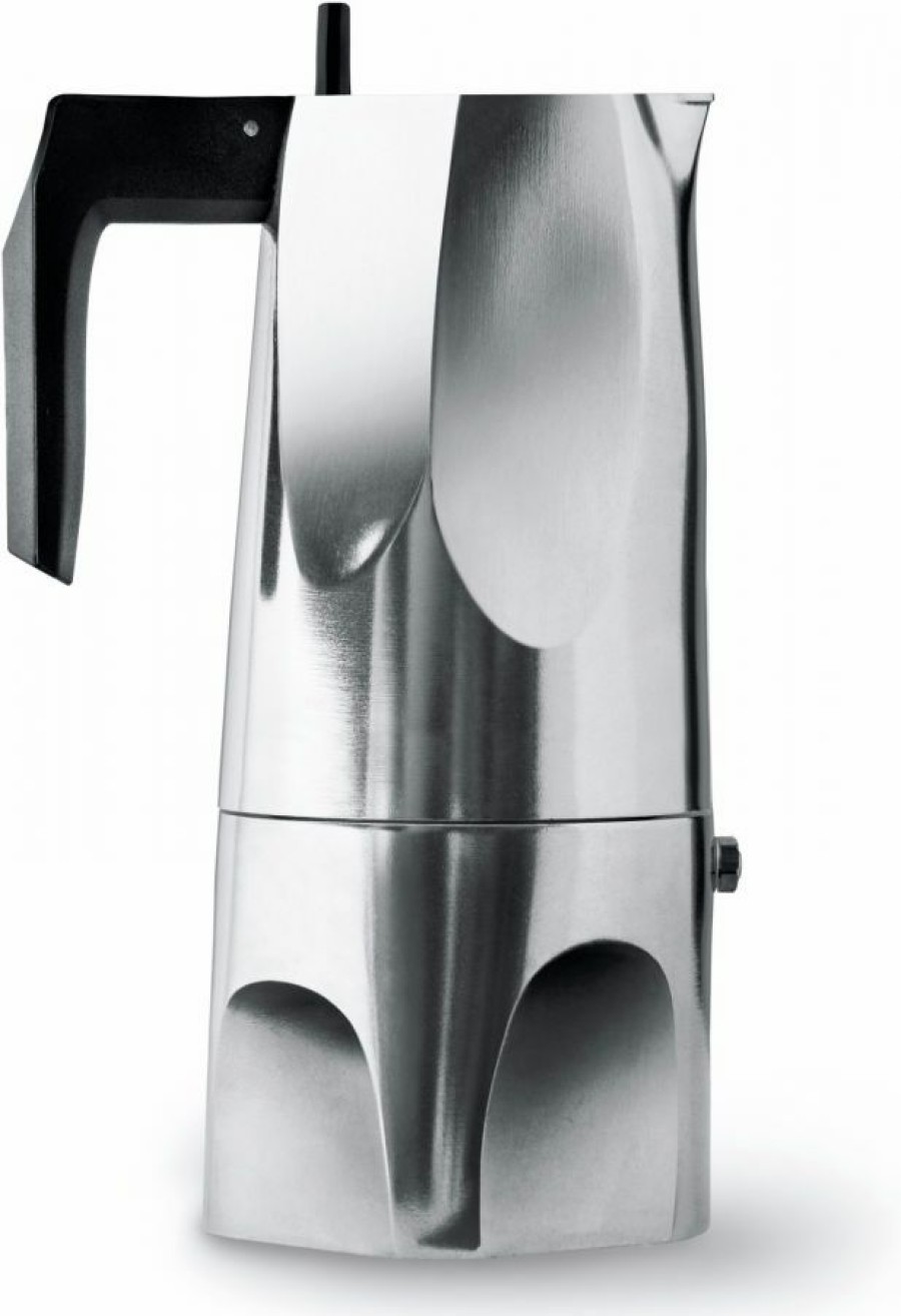 Manual Coffee Brewing Equipment * | Alessi Ossidiana Mt18 Espresso Coffee Maker