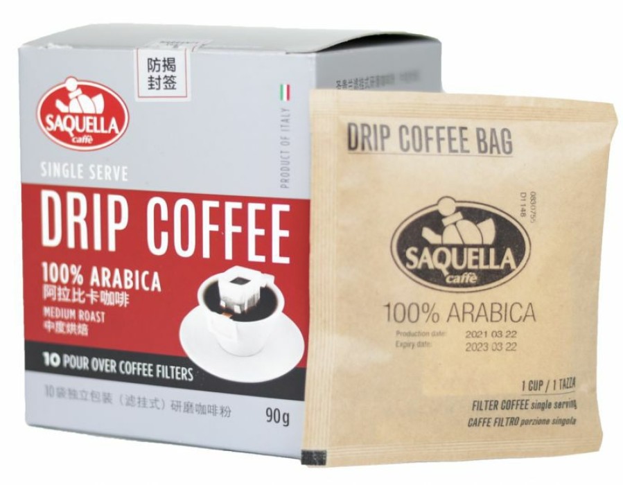 Coffee * | Saquella Drip Coffee Bags 10 Pcs