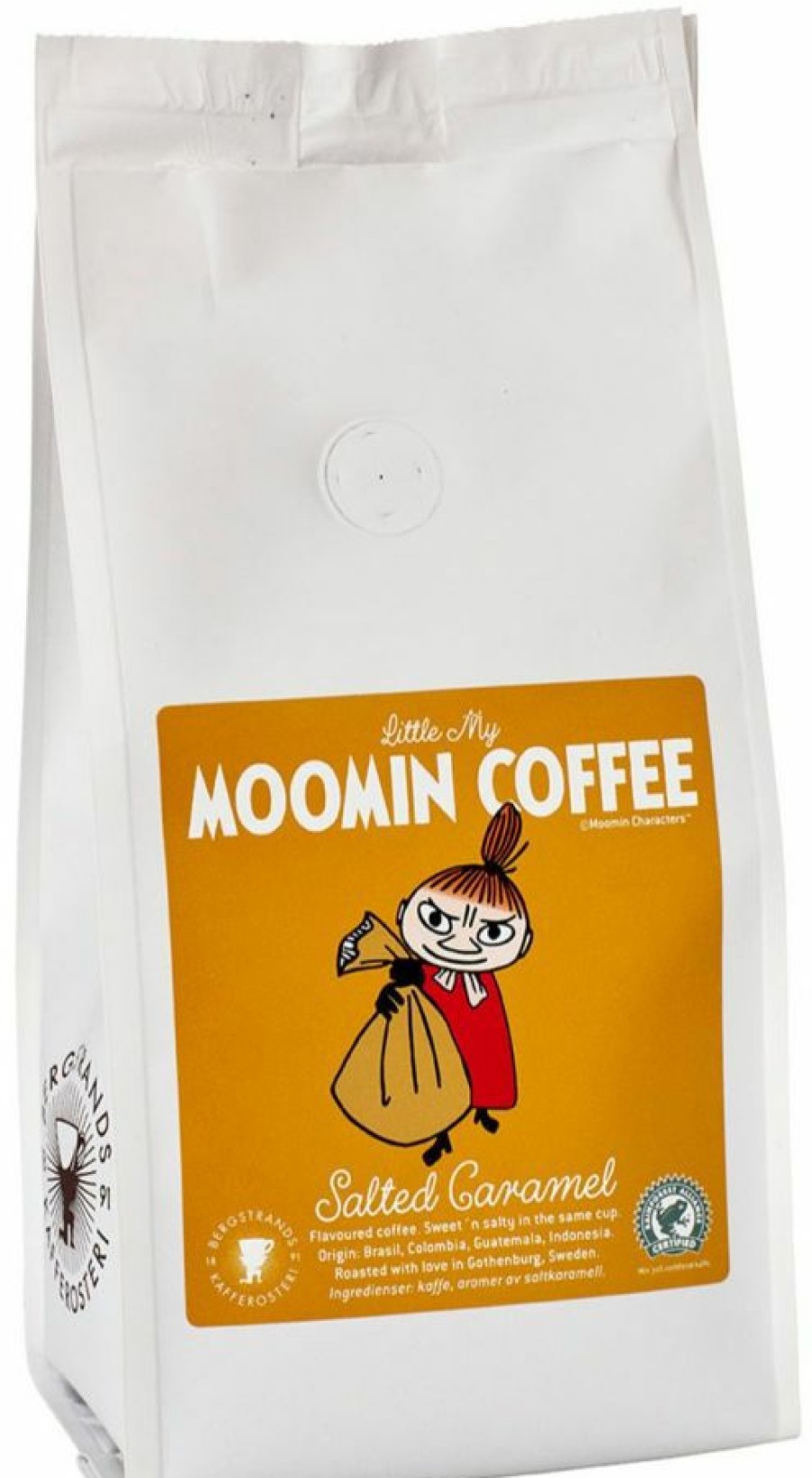 Coffee * | Bergstrands Kafferosteri Bergstrands Moomin Little My Salted Caramel Flavoured Coffee 250 G Ground