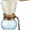 Manual Coffee Brewing Equipment * | Hario Drip Pot Woodneck