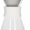 Manual Coffee Brewing Equipment * | Hario Glass Coffee Maker 400 Ml, White