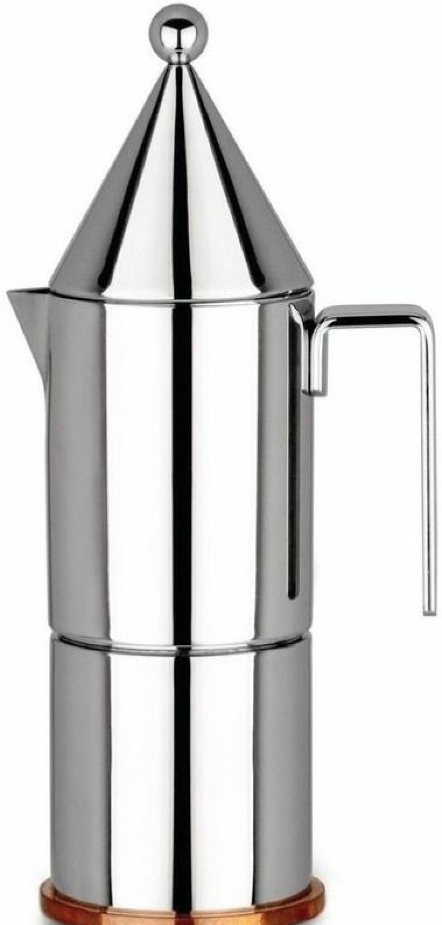 Manual Coffee Brewing Equipment * | Alessi 90002/3 La Conica 3 Cup Stove Top Espresso Maker