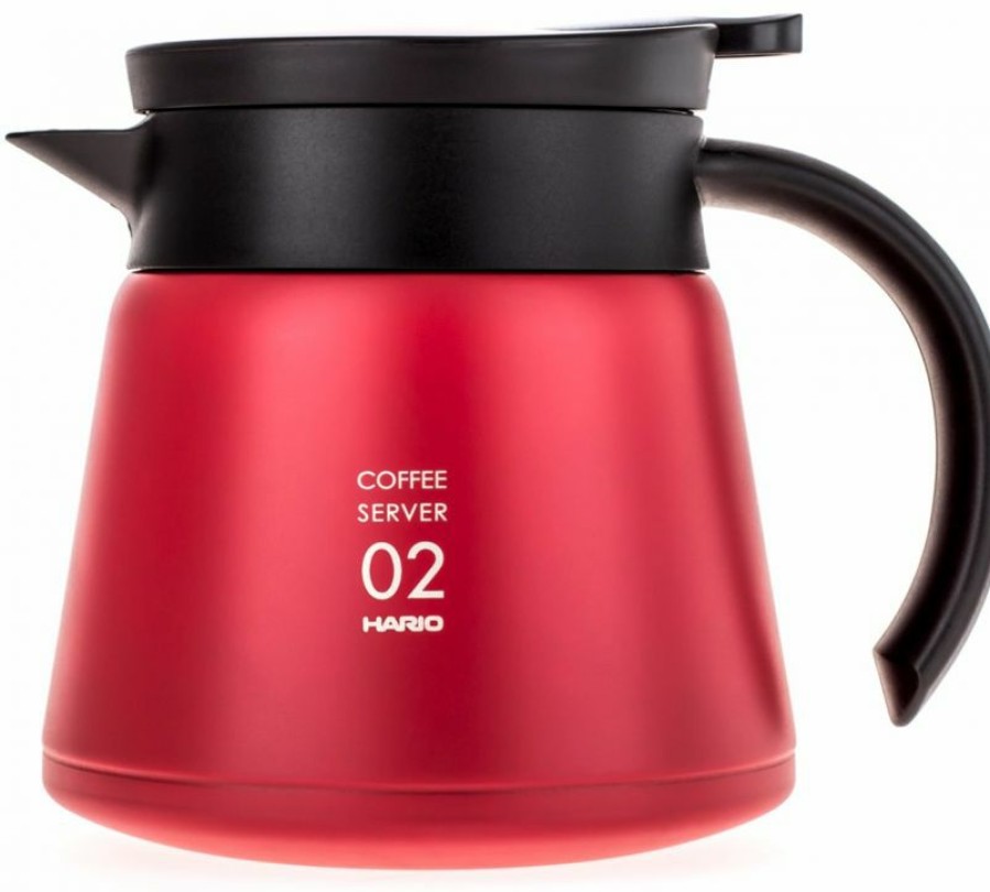 Barista And Coffee Accessories * | Hario V60 02 Insulated Stainless Steel Server 600 Ml