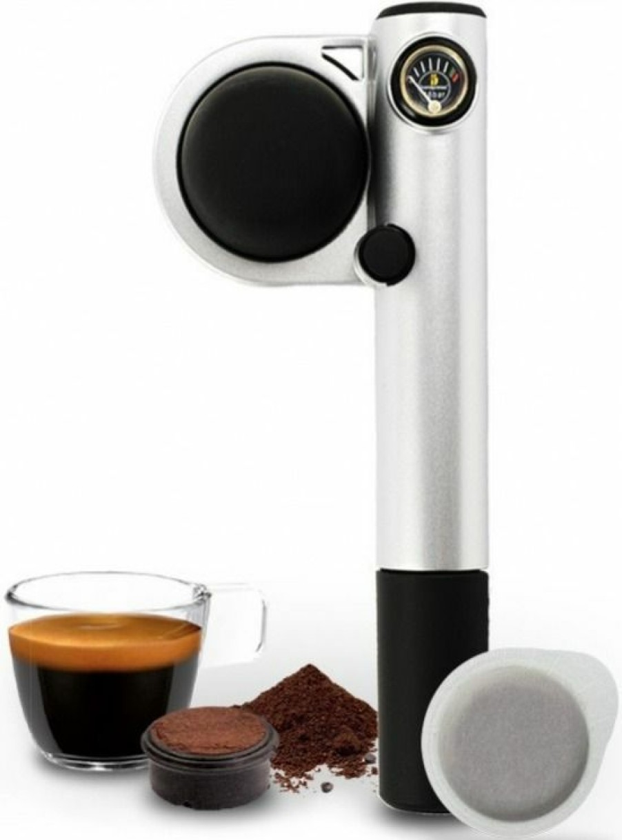 Manual Coffee Brewing Equipment * | Handpresso Pump Manual Espresso Machine For E.S.E Pods And Ground Coffee