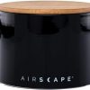 Barista And Coffee Accessories * | Planetary Design Airscape Ceramic Storage Canister, Obsidian