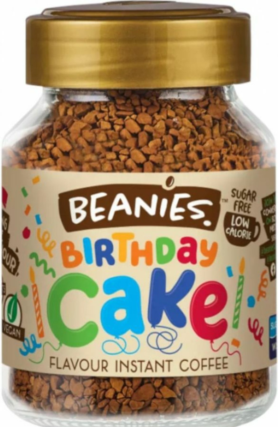 Coffee * | Beanies Birthday Cake Flavoured Instant Coffee 50 G