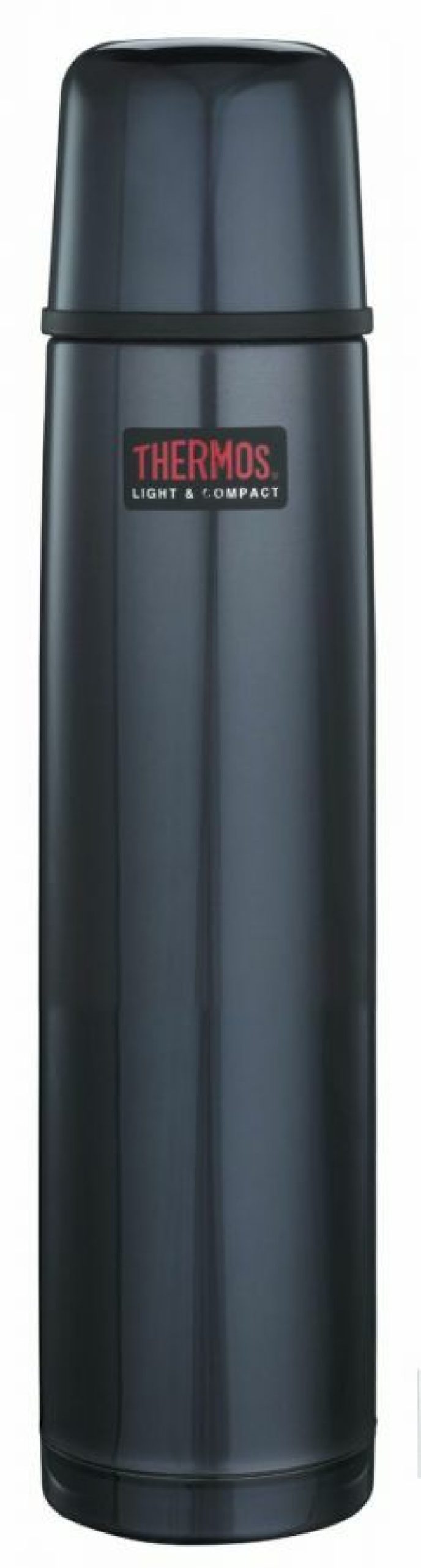 Cups, Mugs And Flasks * | Thermos Fbb 1000 Ml Vacuum Insulated Bottle, Midnight Blue