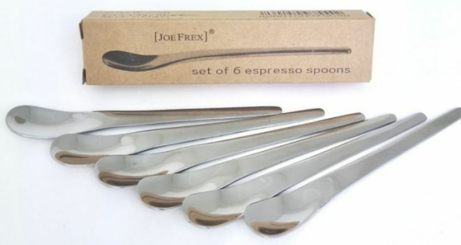 Barista And Coffee Accessories * | Joefrex Espresso Spoons, 6 Pcs